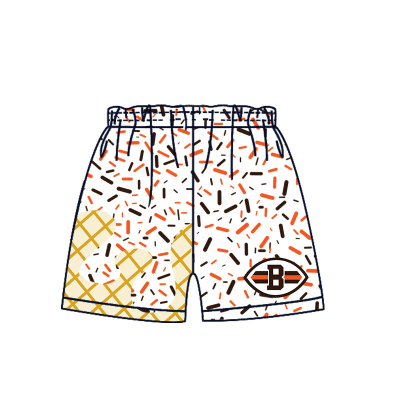 Custom BROWNS boys team shorts D 6.19