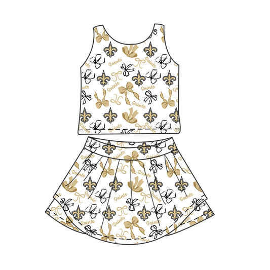 Custom Baby Girls team dress set D 6.5