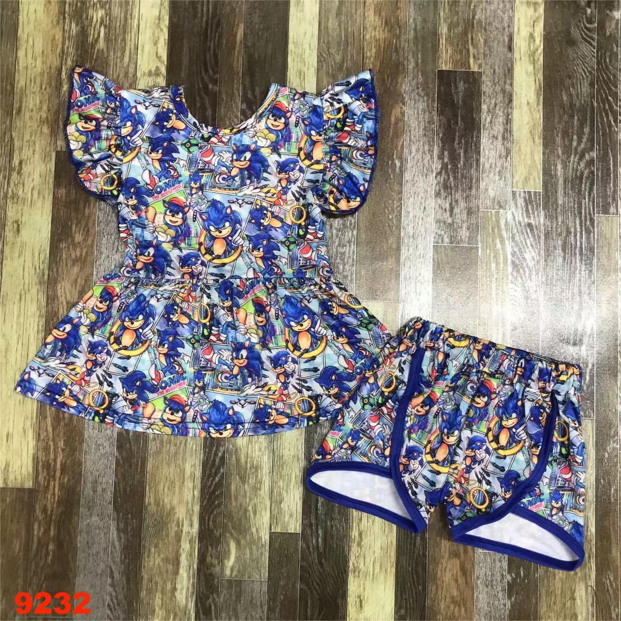 Custom   baby girl  set     MOQ3