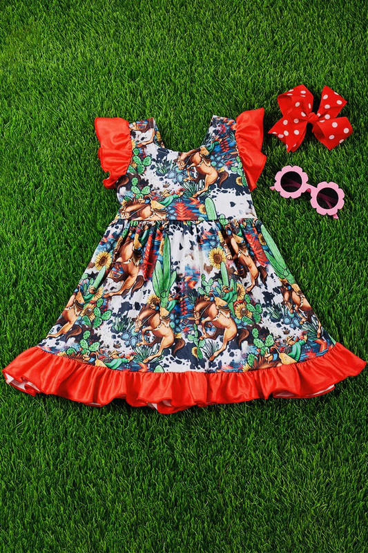Custom baby girl dress MOQ3