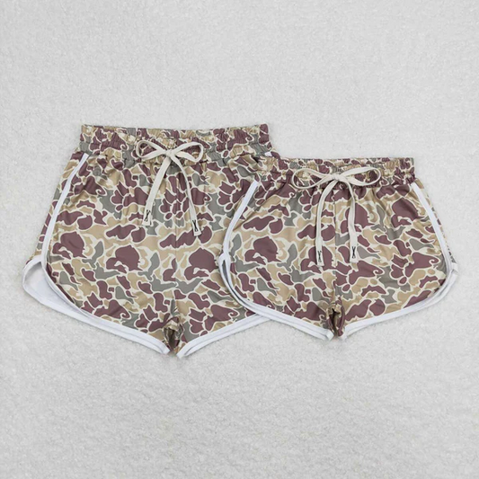 SS0177 Adult women's camouflage shorts