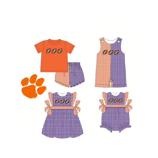 Custom Match ball team  baby girls boys clothes      MOQ3