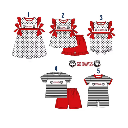 Custom Match ball team  baby girls boys clothes   MOQ3