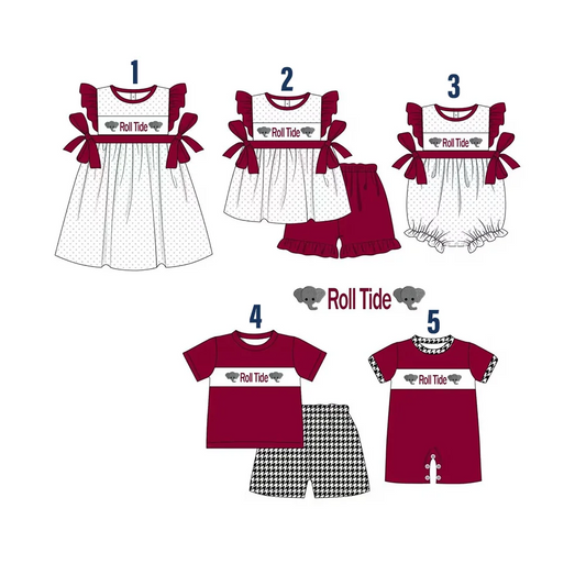 Custom Match ball team  baby girls boys clothes   MOQ3