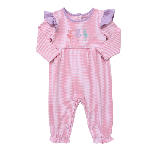Custom Baby Girls ballet dancer romper D 4.15