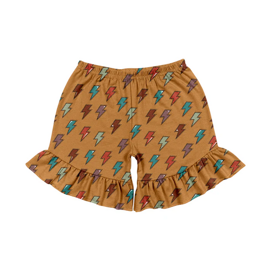 Custom Baby Girls Lightening Western sports shorts D 4.21
