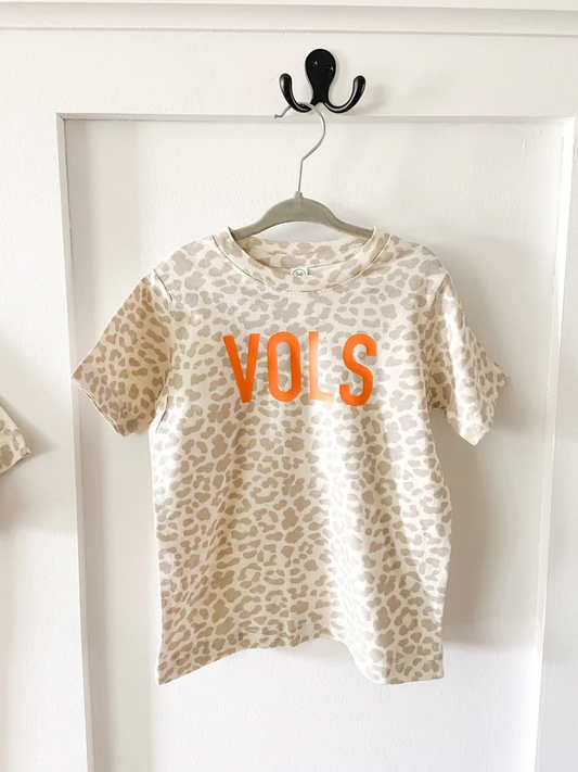 Custom short sleeves leopard T football kids girls team shirt D 4.22