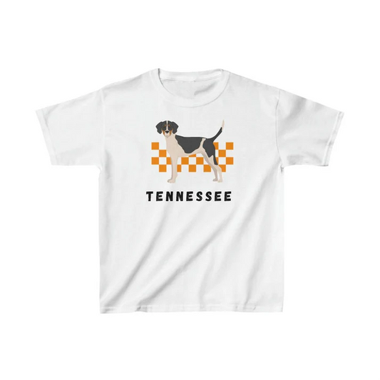 Custom short sleeves plaid dog T kids girls team shirt D 4.22