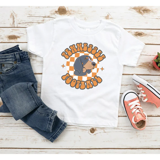 Custom short sleeves plaid dog T kids team shirt D 4.22