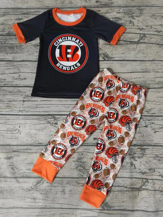 Custom short sleeves top pants B kids team outfits D 4.23