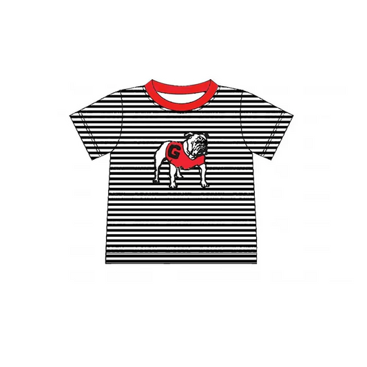 Custom short sleeves G dog stripe kids team shirt D 4.26