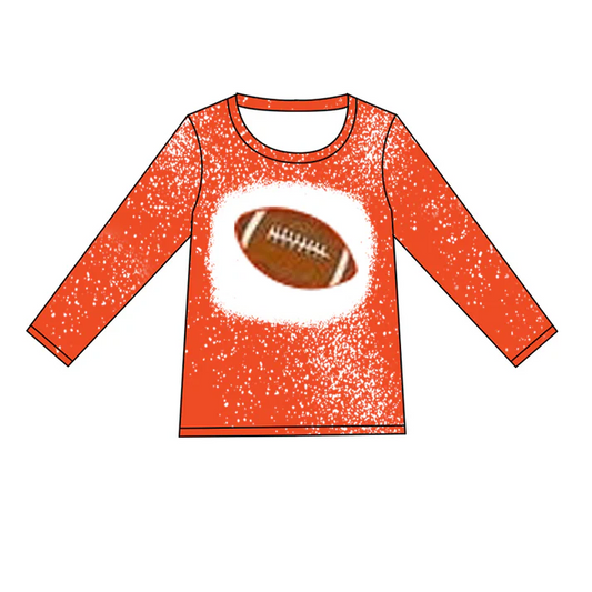 Custom long sleeves football bleached team shirt D 4.30