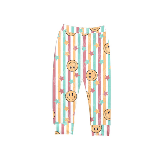 Custom  Baby Kids Stars Smile Pants D 5.7