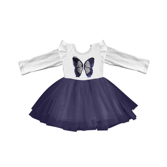 Custom Baby Girls Butterfly Tutu Twirl Dresses D 5.10