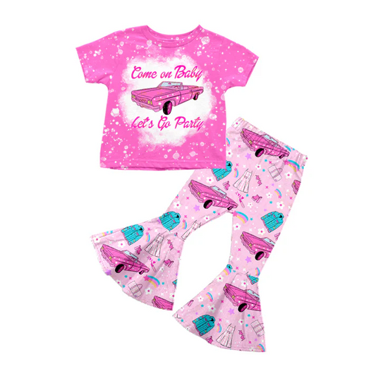 Custom Baby Girls Doll Party Car Clothing Sets D 5.12