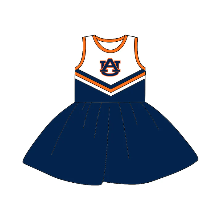Custom Baby Girls Team Sleeveless 4 A-Line Dresses D 5.13