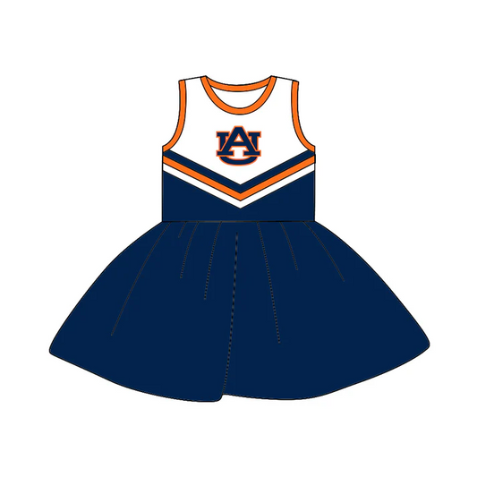 Custom Baby Girls Team Sleeveless 4 A-Line Dresses D 5.13