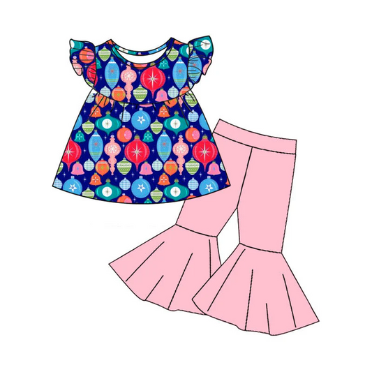 Custom Kids Girls Christmas Outfit D 5.19
