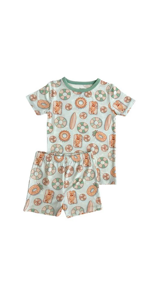 Custom Baby Boys Summer Beach Shorts Set D 5.19