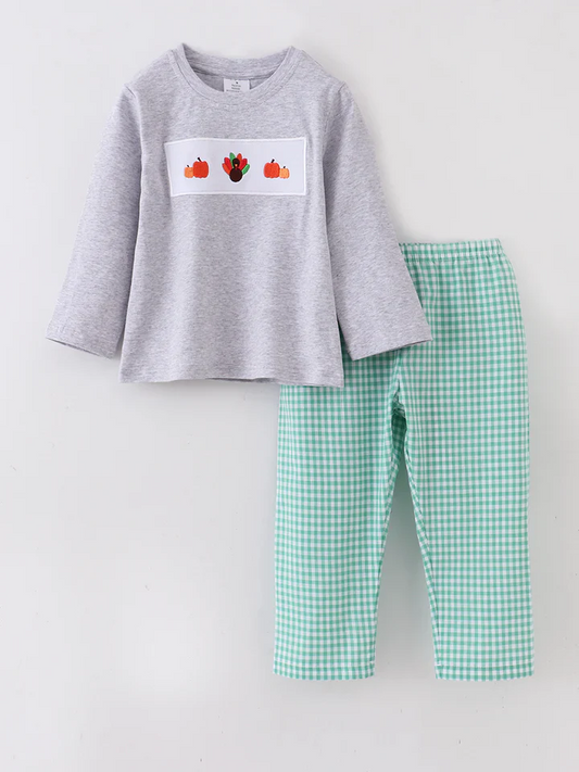 Custom Baby Boys Turkey Pants Set D 5.1