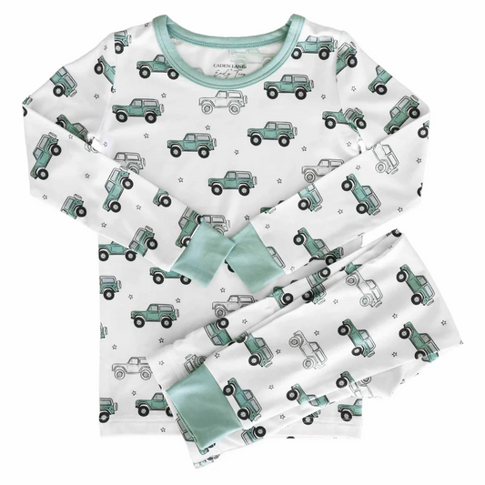 Custom Baby Boys Vintage Cruiser Two Pieces Pajama Set D 5.20