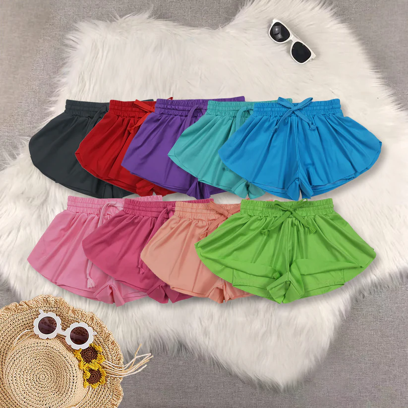 Match Hot Sale Baby Girls Colorful Skort Yoga Shorts Bottoms  D 6.3