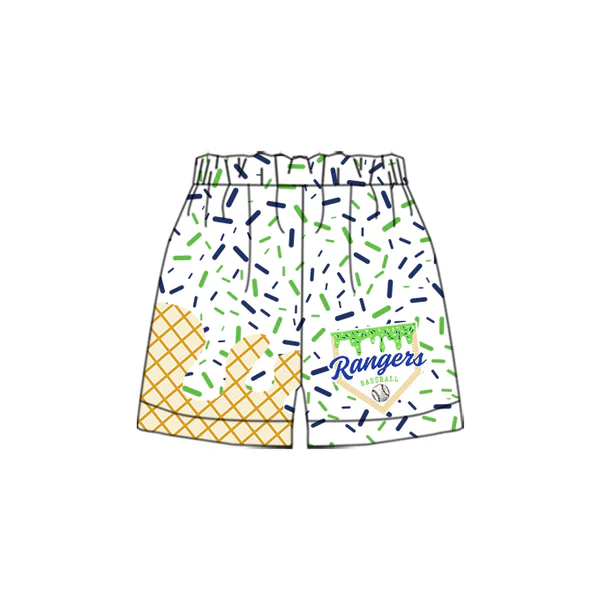 Custom  Baby Boys Team Green Rangers Sports Shorts D 6.21