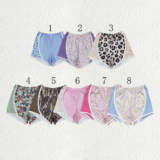 Sibling Baby Girls Floral Camo Summer Shorts Bottoms  D 6.23