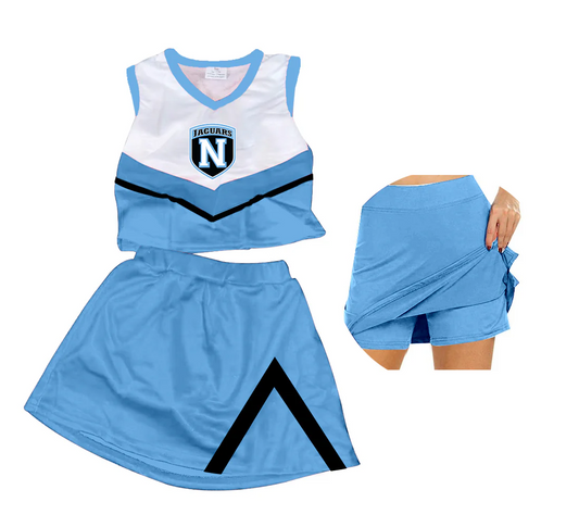 Custom Baby Girls Jaguars N Team Top Skirt Clothes Sets  D 8.12