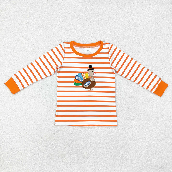 Sibling Boys Girls Thanksgiving Turkey Shirts Boutique Clothes Sets  D 919