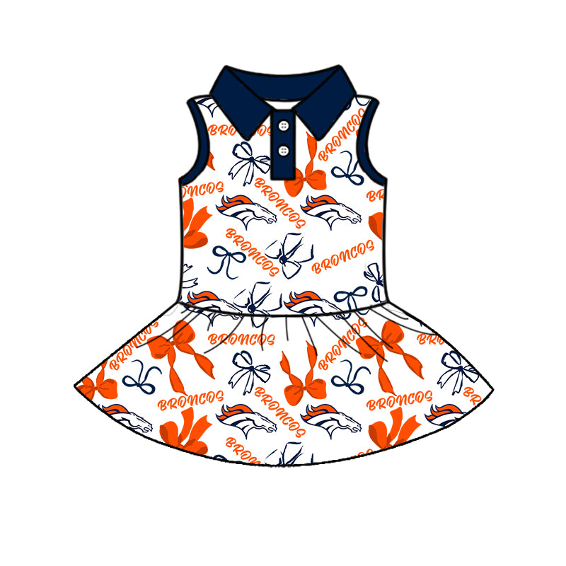 Custom Baby Girls team dress  D 6.9