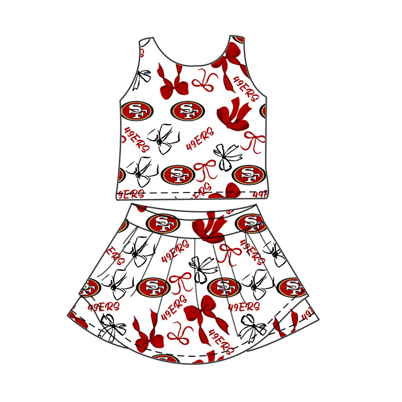 Custom Baby Girls team dress set   D 6.6
