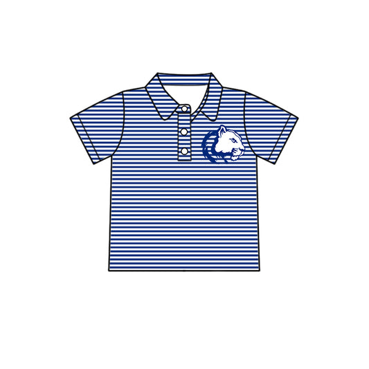 Custom Kids Boys Cougars team Shirt Top D 7.25