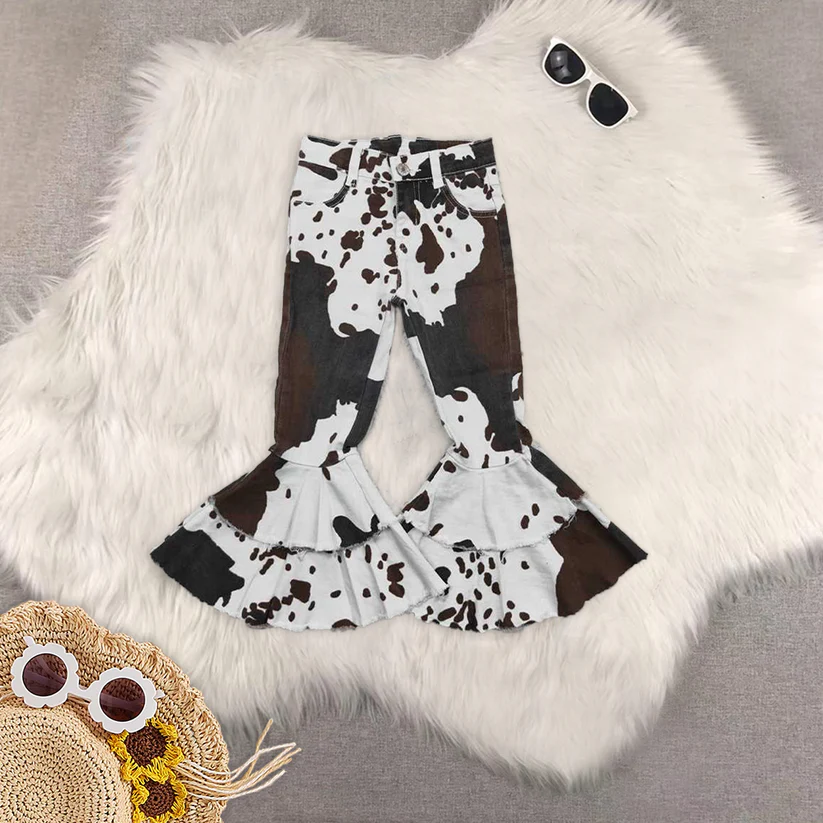 Match Baby Girls Boys Camouflage Jeans Flared Ripped  2025 5.26