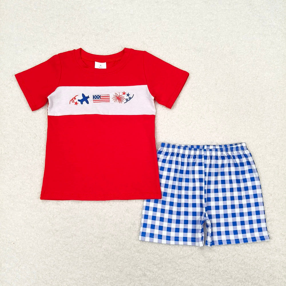 Match Baby Girls 4th Of July Flag Sibling Boys Rompers Shorts Clothes Sets