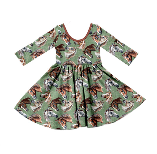 Custom baby girls dress MOQ3 2024 8.26