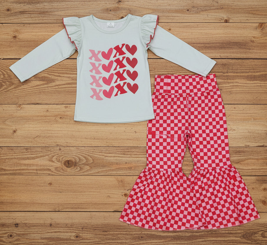 xoxo girls valentine's day clothing