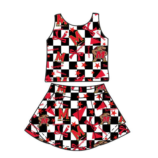 Custom baby girl Maryland Terrapins team dress D 6.30