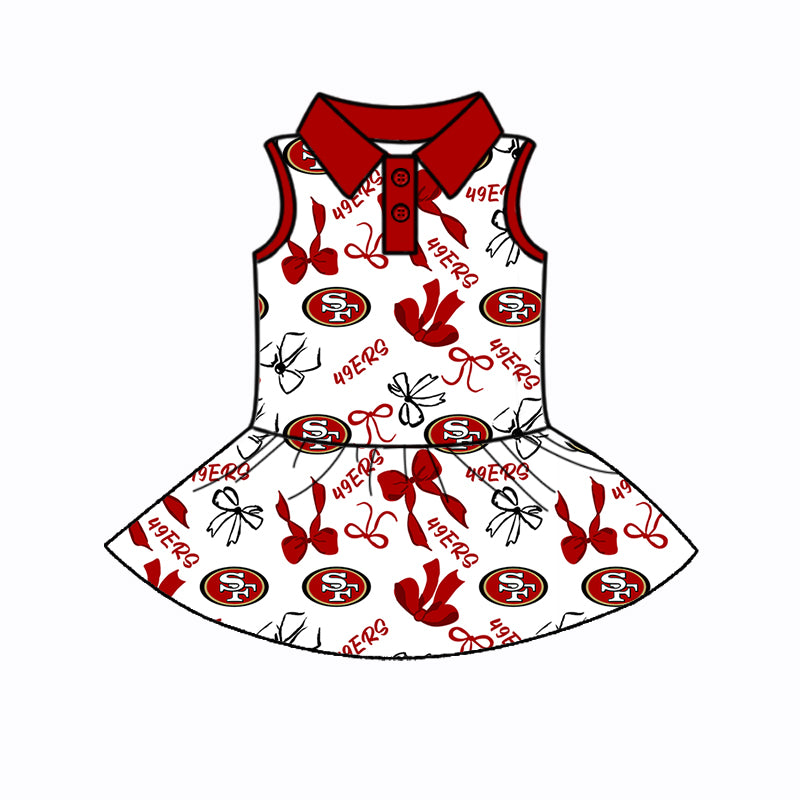 Custom Baby Girls team dress  D 6.6