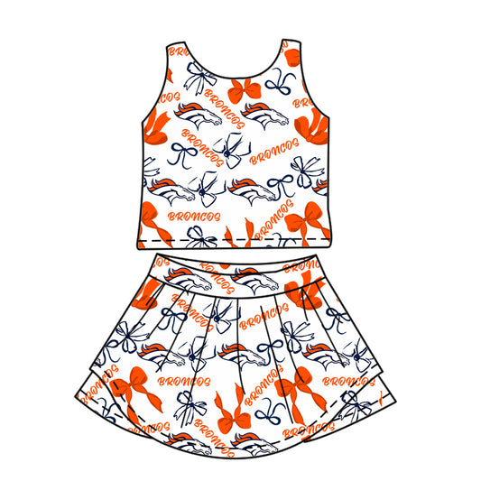 Custom Baby Girls team dress set D 6.9