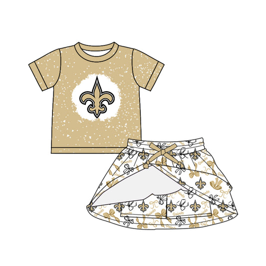 Custom Baby Girls team dress set   D 6.5