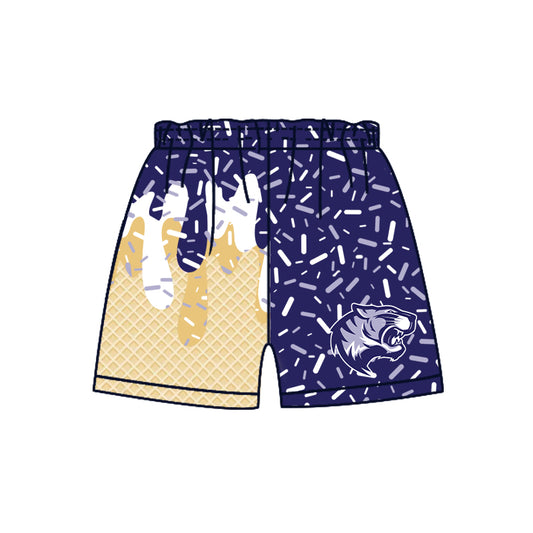 Custom Baby Boys Tigers Team Sports Shorts D 7.23