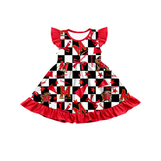 Custom baby girl Maryland Terrapins team dress D 6.30