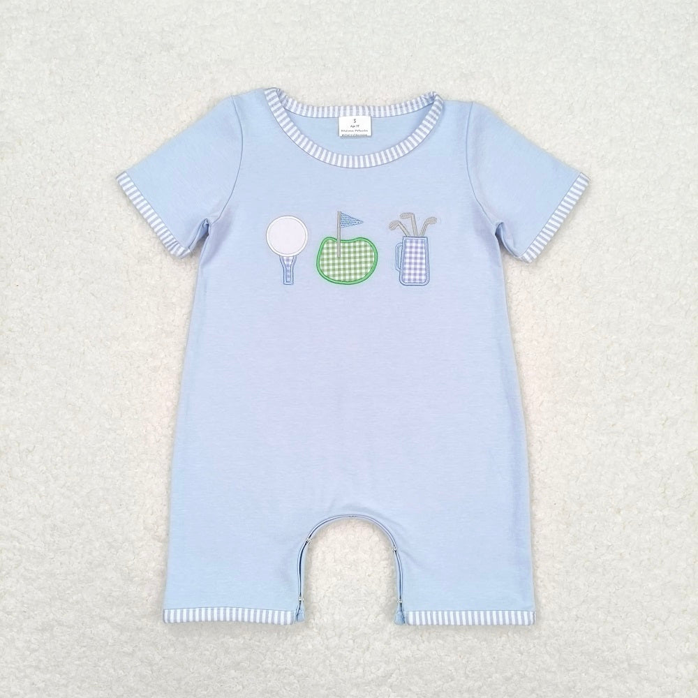 Match Baby Girls Golf Brother Summer Rompers Clothes Sets D 3.26