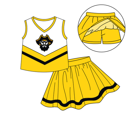 Custom  baby girls Cheerleading dress set     MOQ3  D 7.10