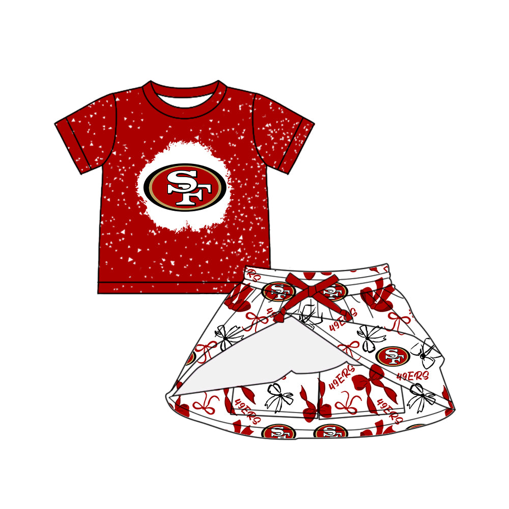 Custom Baby Girls team dress set   D 6.6