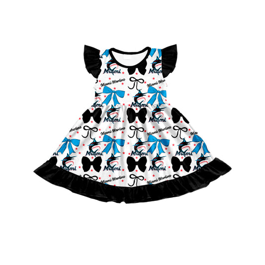 Custom  baby girl M team dress   D 6.23