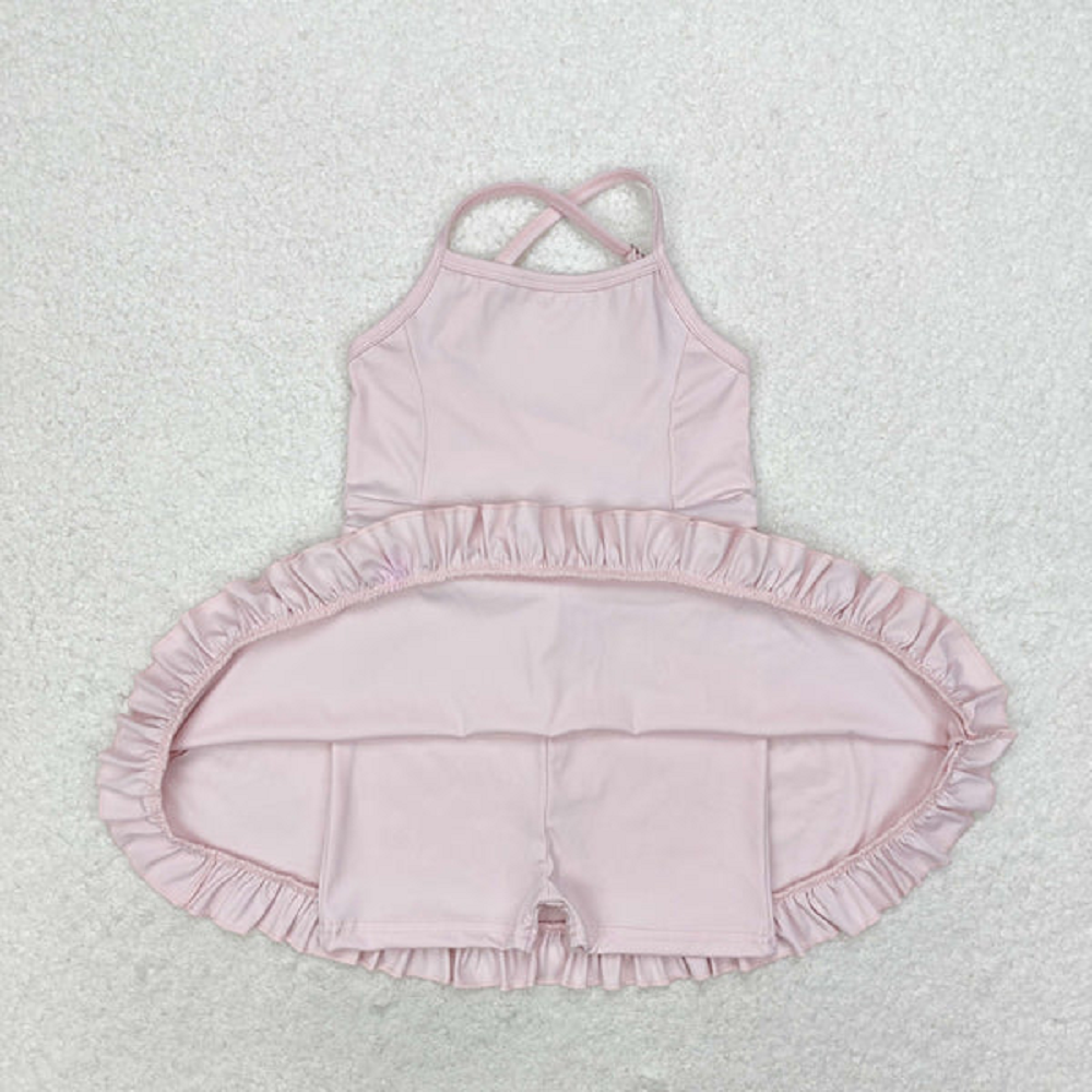 Match  Baby Girls 7 Colors Athletic Active Wear Knee Length Dresses
