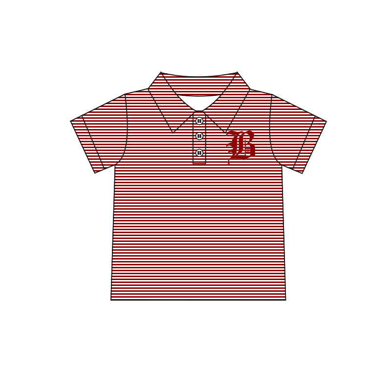 Custom order Alexis  team B boy polo