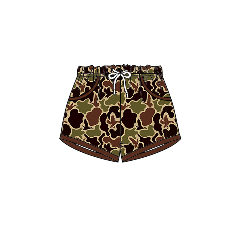 Custom children camo shorts   D 6.19